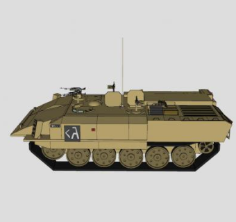 装甲运兵车SU模型下载_sketchup草图大师SKP模型