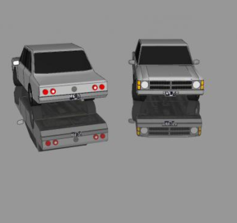 1979款雪佛兰汽车SU模型下载_sketchup草图大师SKP模型