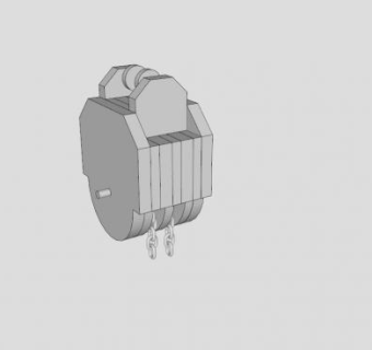 螺旋螺杆螺丝SU模型_su模型下载 草图大师模型_SKP模型