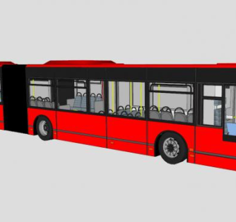 英国伦敦奔驰公交SU模型下载_sketchup草图大师SKP模型