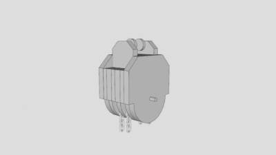 环链电动葫芦SU模型设计_su模型下载 草图大师模型_SKP模型