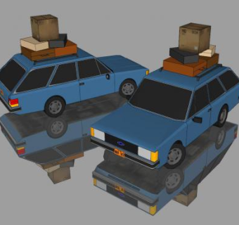 雪佛兰大篷车SU模型下载_sketchup草图大师SKP模型