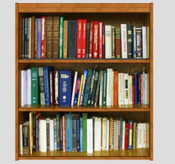 现代隔板独立式书架SU模型下载_sketchup草图大师SKP模型