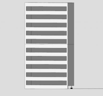 玩具架子玩具书柜SU模型下载_sketchup草图大师SKP模型