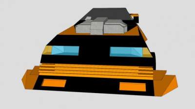 超级跑车SU模型下载_sketchup草图大师SKP模型