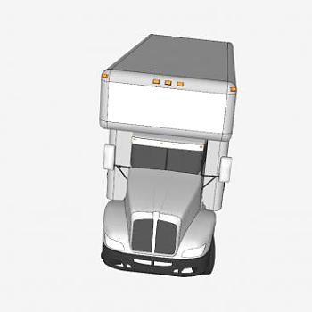 肯沃斯T660<em>卡车</em>SU模型下载_sketchup草图大师SKP模型