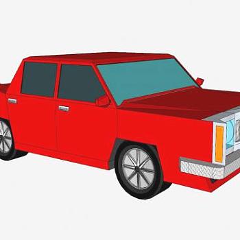 旧型汽车SU模型下载_sketchup草图大师SKP模型