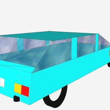 汽车草图SU模型下载_sketchup草图大师SKP模型