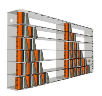 图书标尺书柜SU模型下载_sketchup草图大师SKP模型