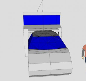 微型货车草图SU模型下载_sketchup草图大师SKP模型