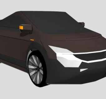 小型汽车SU模型下载_sketchup草图大师SKP模型