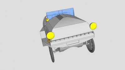 概念汽车车辆SU模型下载_sketchup草图大师SKP模型