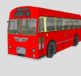 布里斯托尔巴士SU模型下载_sketchup草图大师SKP模型