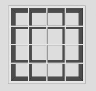 埃克佩迪白色书柜SU模型下载_sketchup草图大师SKP模型