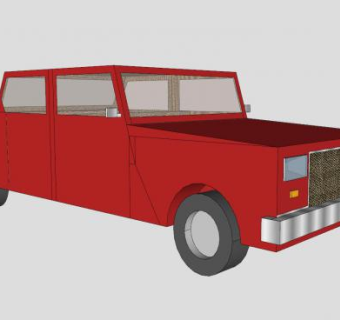 汽车和发动机SU模型下载_sketchup草图大师SKP模型