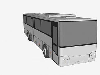 巴士<em>运输</em>车SU模型下载_sketchup草图大师SKP模型
