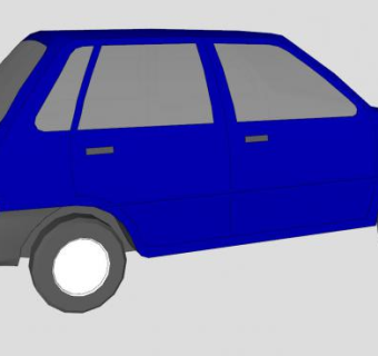 铃木汽车SU模型下载_sketchup草图大师SKP模型