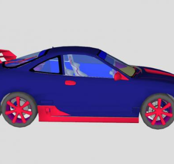 讴歌阿库拉跑车SU模型下载_sketchup草图大师SKP模型