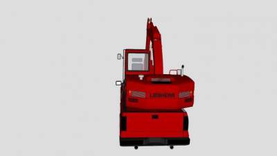 福特f150皮卡和挖掘机SU模型下载_sketchup草图大师SKP模型