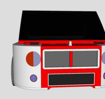 紧凑型小跑车SU模型下载_sketchup草图大师SKP模型