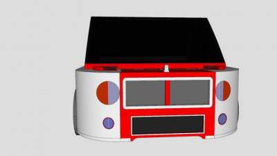 紧凑型小跑车SU模型下载_sketchup草图大师SKP模型