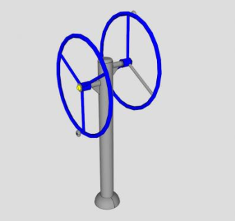 健身户外设备SU模型下载_sketchup草图大师SKP模型