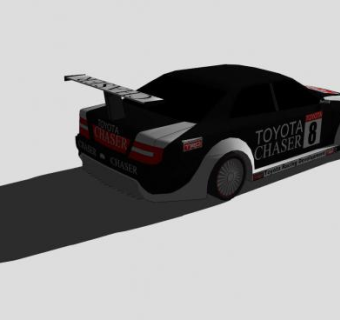GT赛车追星LM跑车SU模型下载_sketchup草图大师SKP模型