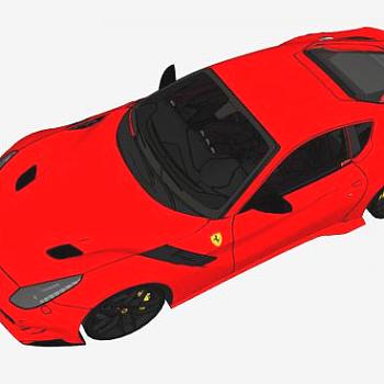 法拉利F12TDF<em>跑车</em>SU<em>模型</em>下载_sketchup<em>草图大师</em>SKP<em>模型</em>