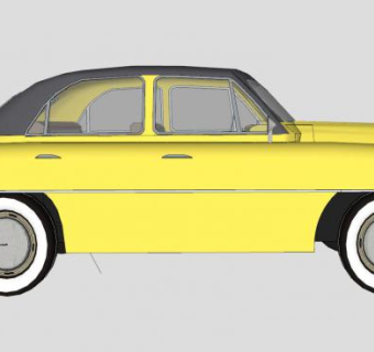 别克云雀汽车SU模型下载_sketchup草图大师SKP模型