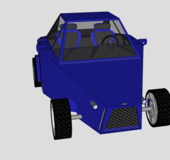 电动汽车车辆SU模型下载_sketchup草图大师SKP模型