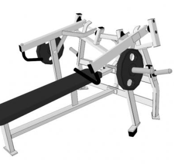 锤子强度板带器材SU模型下载_sketchup草图大师SKP模型