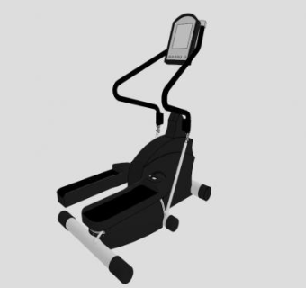 体育跑步机SU模型下载_sketchup草图大师SKP模型