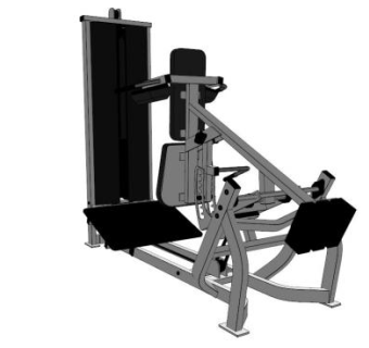 力量型健身器材SU模型下载_sketchup草图大师SKP模型