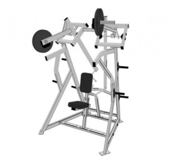 力量健身器SU模型下载_sketchup草图大师SKP模型