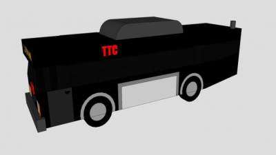 TTC巴士SU模型下载_sketchup草图大师SKP模型