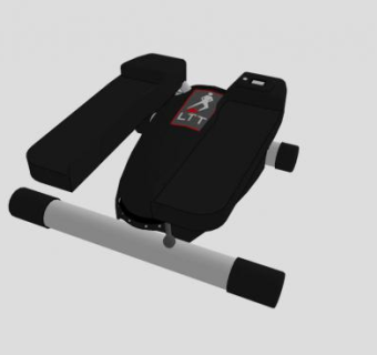 健身机械跑步机SU模型下载_sketchup草图大师SKP模型