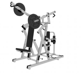 臂力力量健身器材SU模型下载_sketchup草图大师SKP模型