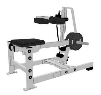 健身综合型训练器SU模型下载_sketchup草图大师SKP模型