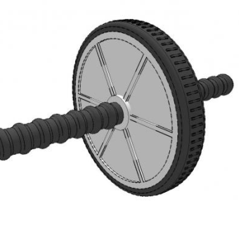 运动健身轮SU模型下载_sketchup草图大师SKP模型