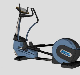 椭圆训练器SU模型下载_sketchup草图大师SKP模型