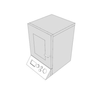 烤炉固化牙科器械SU模型下载_sketchup草图大师SKP模型