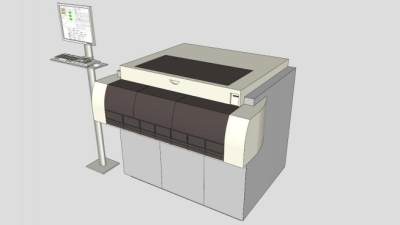 现代实验室设备SU模型下载_sketchup草图大师SKP模型