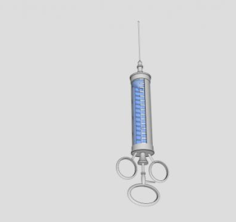 注射器设备SU模型下载_sketchup草图大师SKP模型