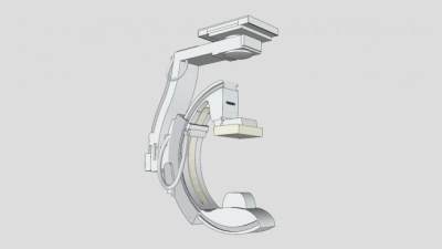 飞利浦混合扫描仪SU模型下载_sketchup草图大师SKP模型
