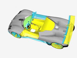 <em>摩托</em>车和单座赛车SU模型下载_sketchup草图大师SKP模型