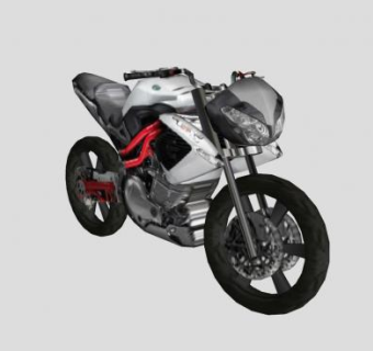 贝纳利TNT899摩托车SU模型下载_sketchup草图大师SKP模型