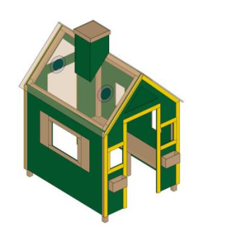 小人物游戏室SU模型下载_sketchup草图大师SKP模型