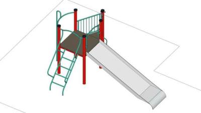 德加格尔游乐设备SU模型下载_sketchup草图大师SKP模型
