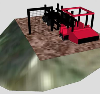 森林公园攀爬架SU模型下载_sketchup草图大师SKP模型