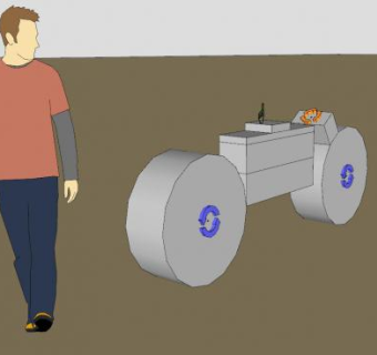 简易摩托车草图SU模型下载_sketchup草图大师SKP模型